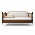 The Meridian Lounge Wooden Sofa 3 Seater