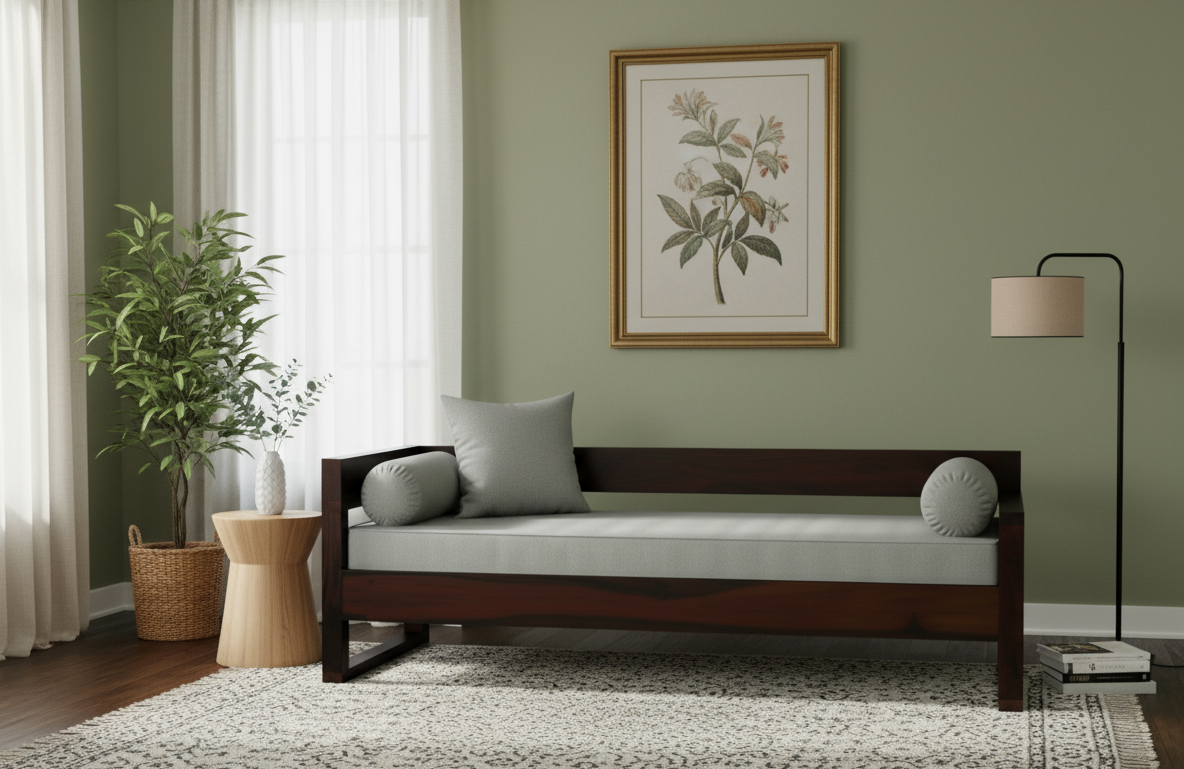 The Zenith Daybed Sheesham Wood 3 seater