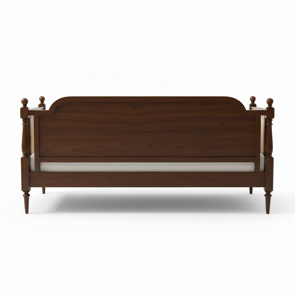 The Meridian Lounge Wooden Sofa 3 Seater