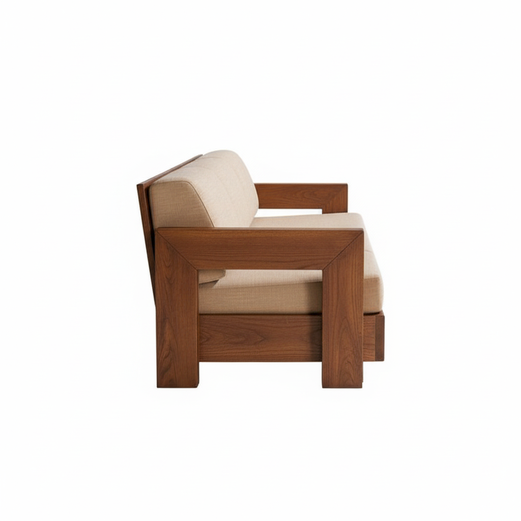 The Oakland Sofa wooden 3 seater