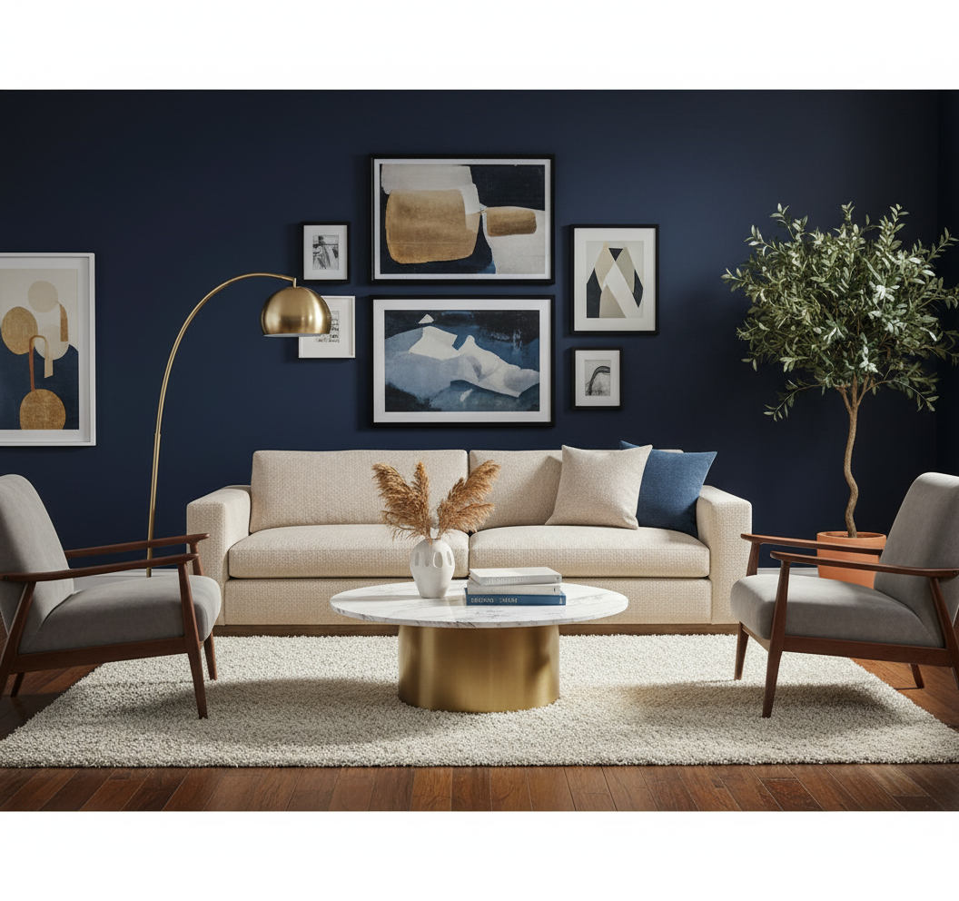 "The Jasper Plinth-Base Sofa 3 seater