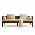 The Linnea 3 Seater wooden Sofa