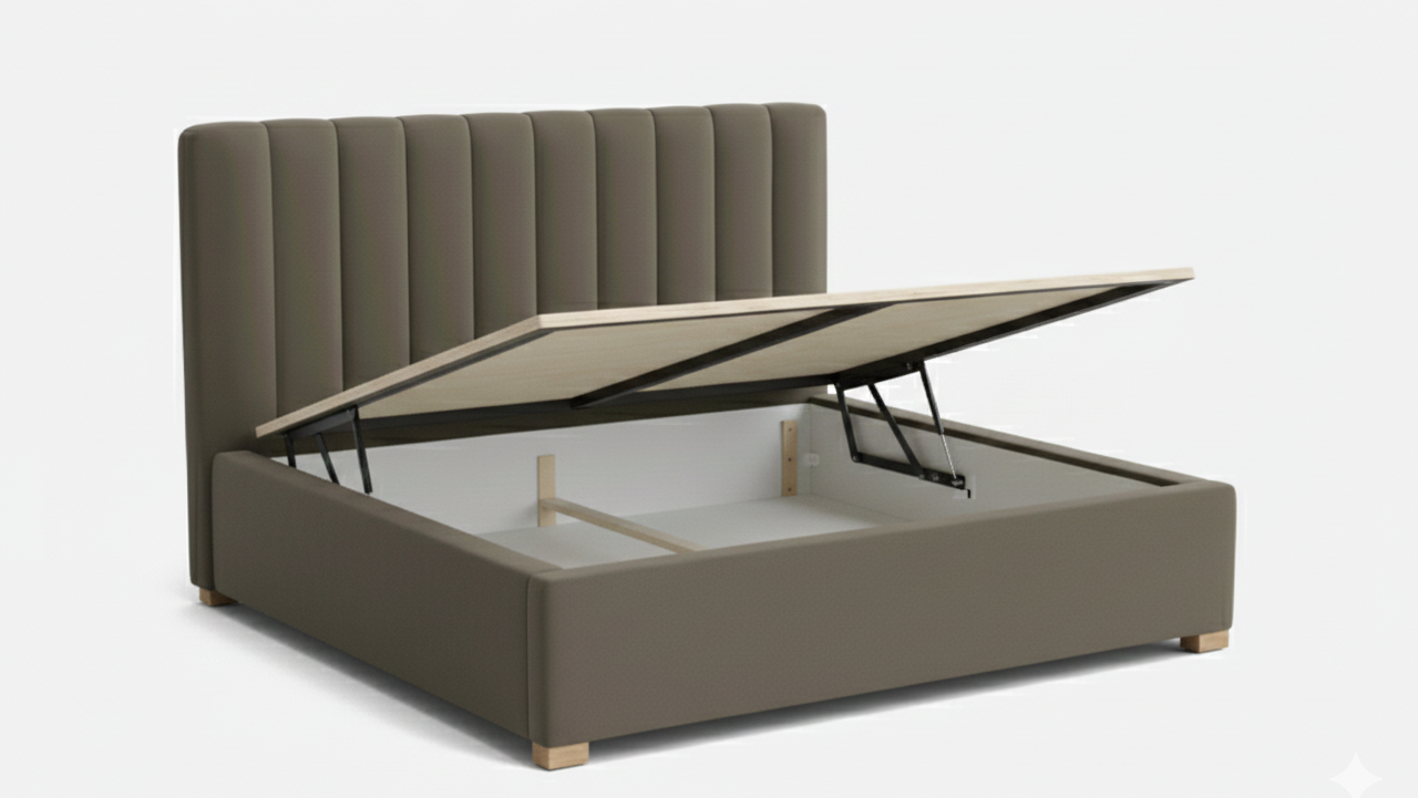 The "Crest" Storage Bed