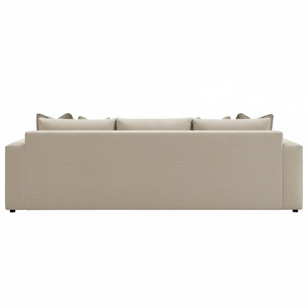 "The Harper Modern Track-Arm 3 seater Sofa