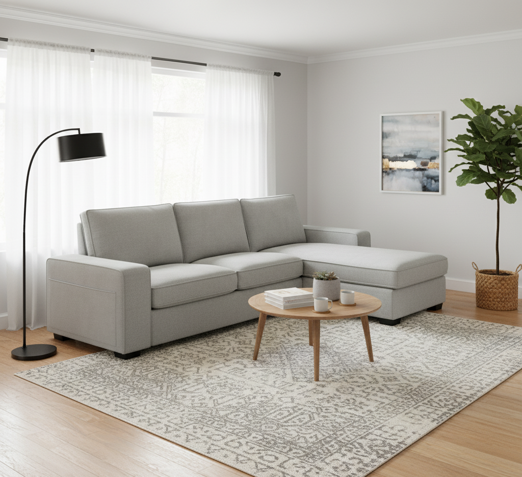 The Kensington Modular 6 Seater L Sofa