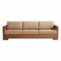 The Oakland Sofa wooden 3 seater