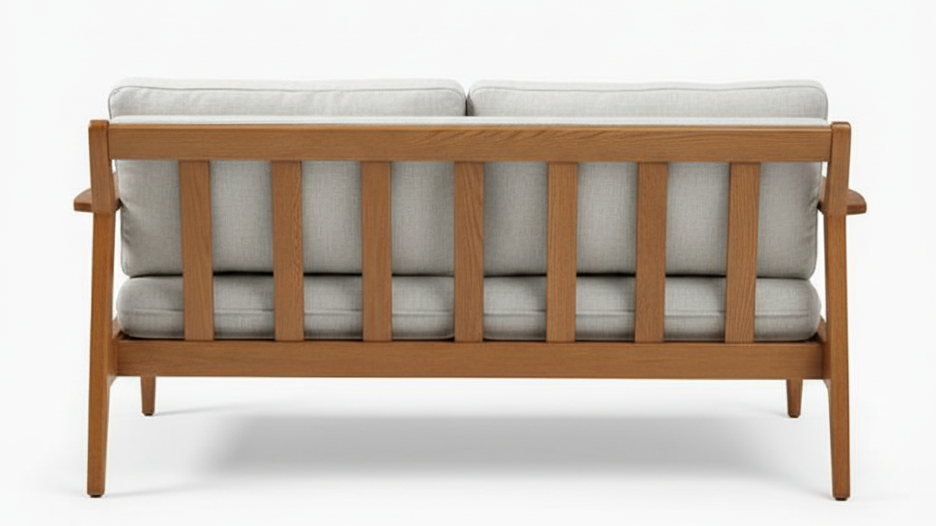 The Oslo 3 Seater wooden sofa