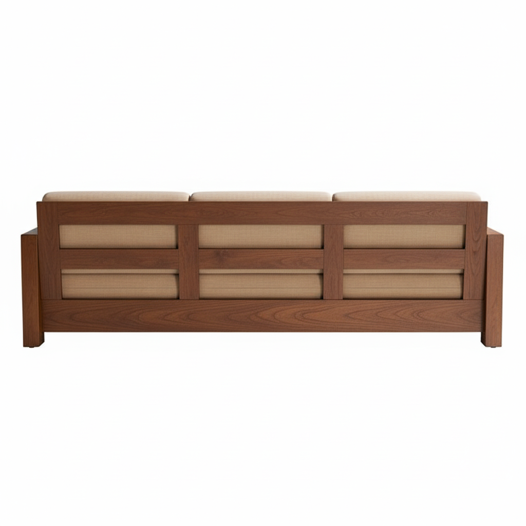The Oakland Sofa wooden 3 seater