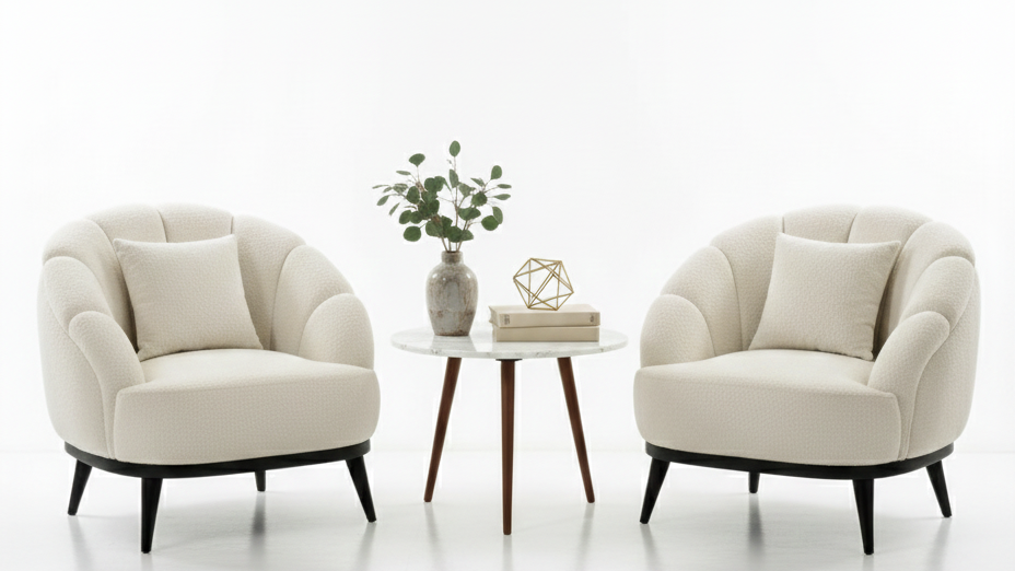 Ivory Cloud Lounge Chair