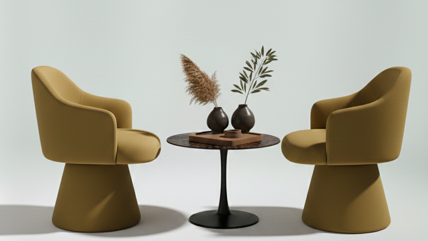 "Tabriz Swivel Chair "