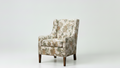 Alifie Floral Wingback Chair