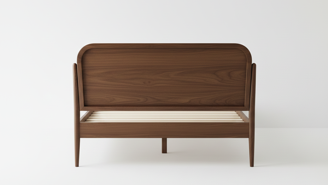 The "Lumin" Rattan Cane Bed