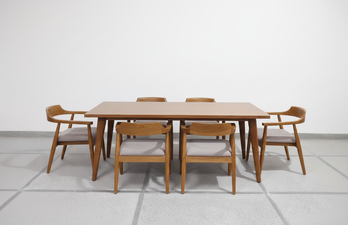 The Haven wooden Dining Table 6 Seater