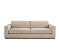 "The Jasper Plinth-Base Sofa 3 seater