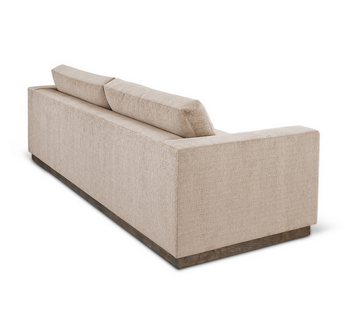 "The Jasper Plinth-Base Sofa 3 seater