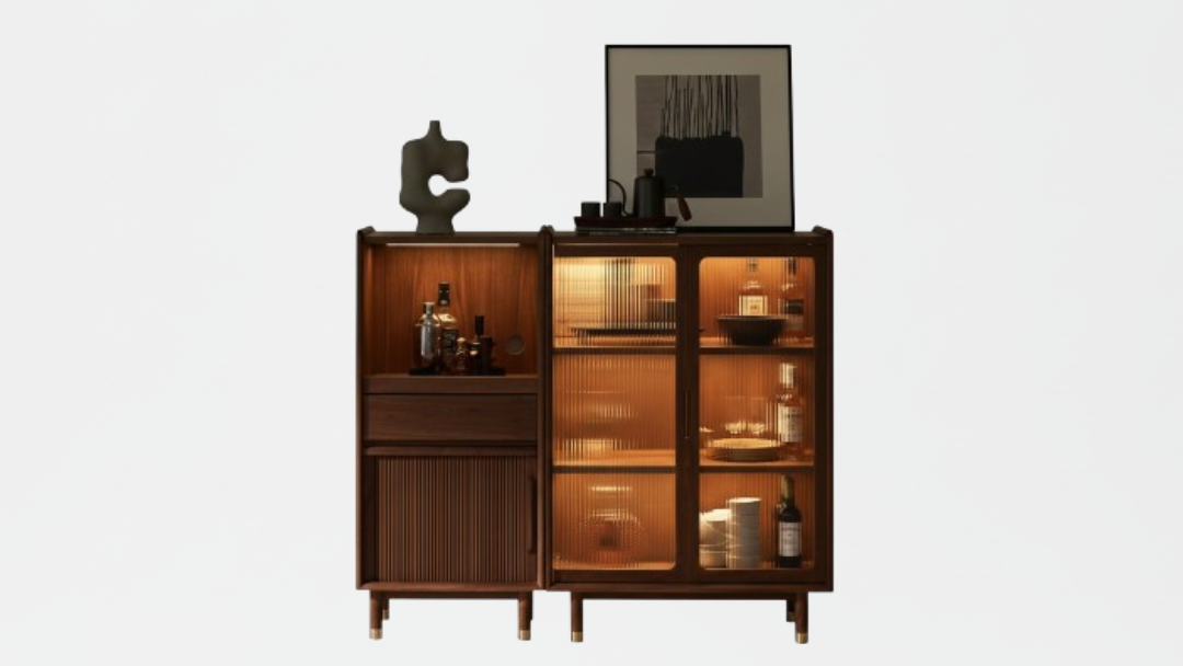 The Meridian Display Bar Cabinet