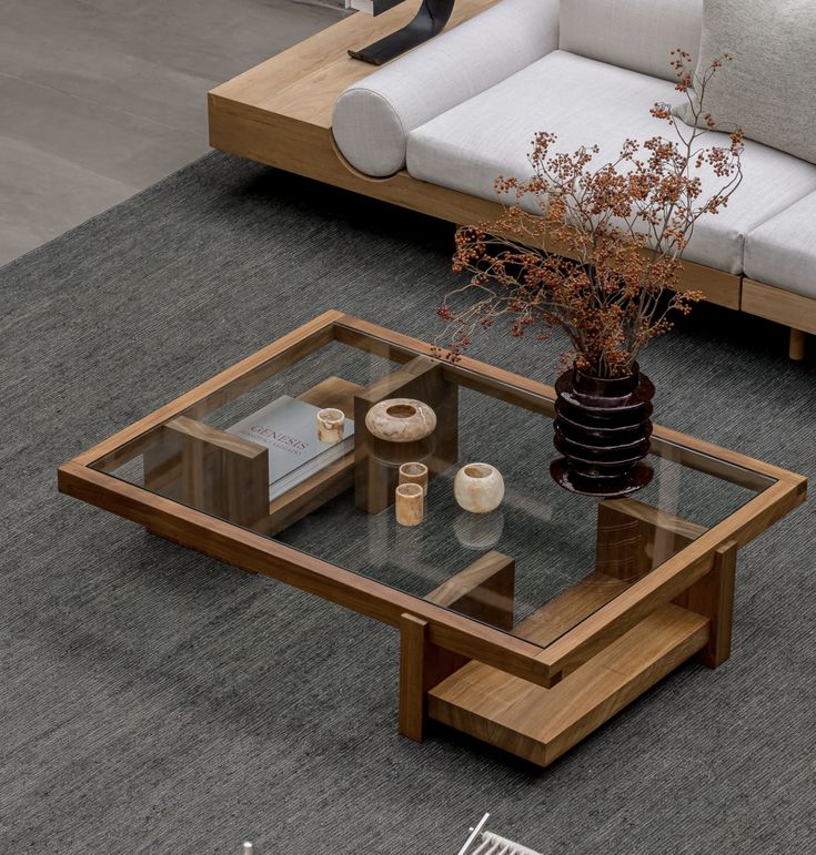 The Clear View Shelf Coffee table